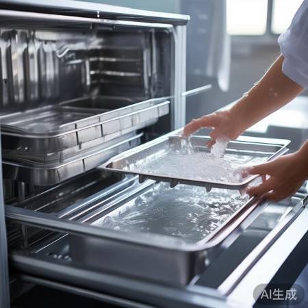 定期洗消毒柜托盘,除味保效