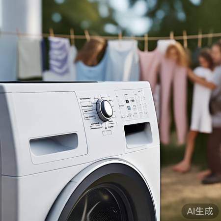 “惠而浦洗衣机，多模式洗涤，省
