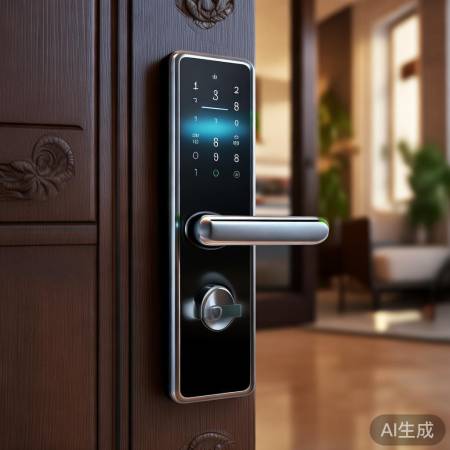智能锁防撬报警，守护家园安全！
