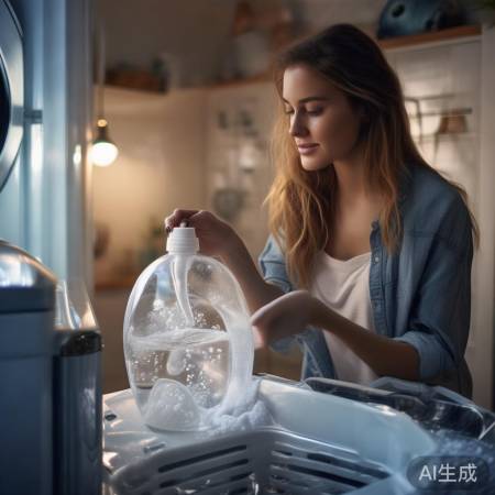 洗衣减少泡沫，选柔顺剂要适量。