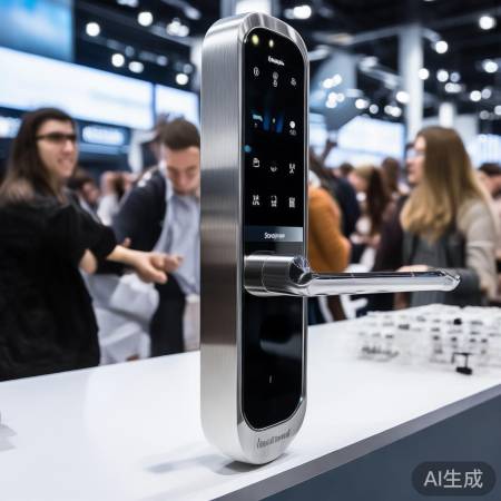 索菲亚智能锁展会上，新潮流来袭