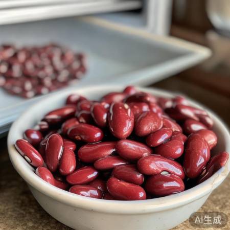 红豆入冰箱，先沥干水分防细菌。