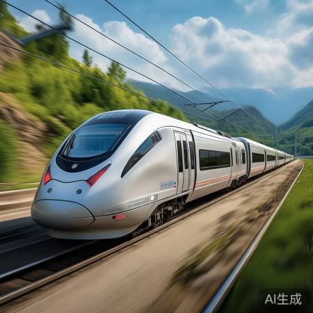 高铁350公里，速度惊人稳定