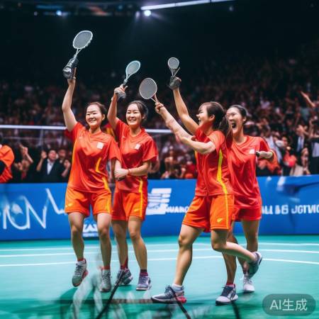 国羽女双夺冠，振奋人心！