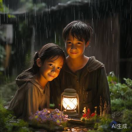 姐弟情深，守护家园
