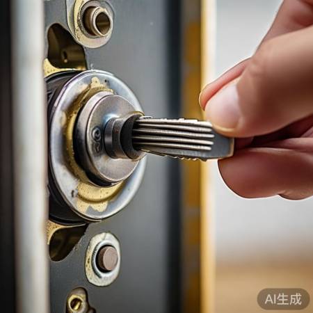 换锁芯，测试顺畅