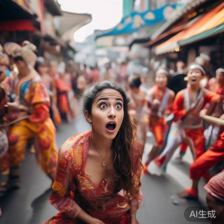中东网红惊喜发现潮汕英歌舞