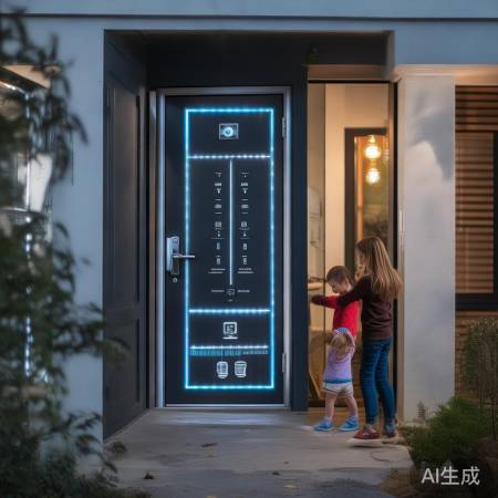 智能防盗门，安全守护家