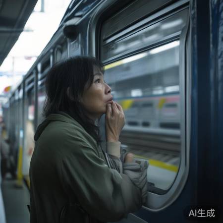 母爱失声，泪洒静音车厢