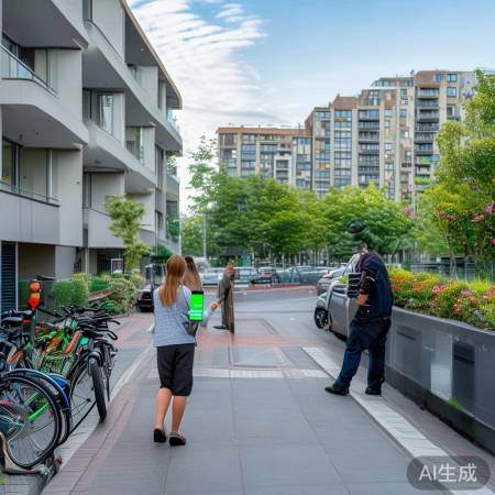 小区升级，智能停车，绿色出行