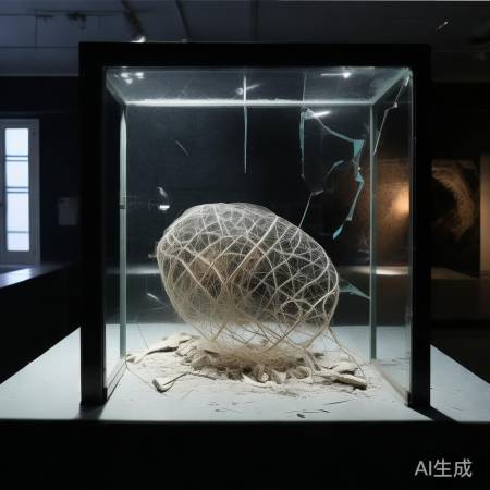 央美毕业展破茧之作被毁