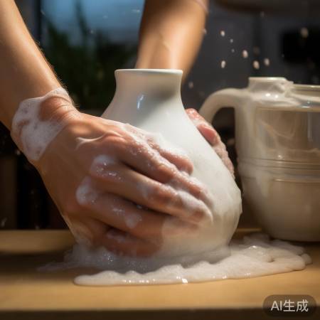 “手动清洗步骤图示”