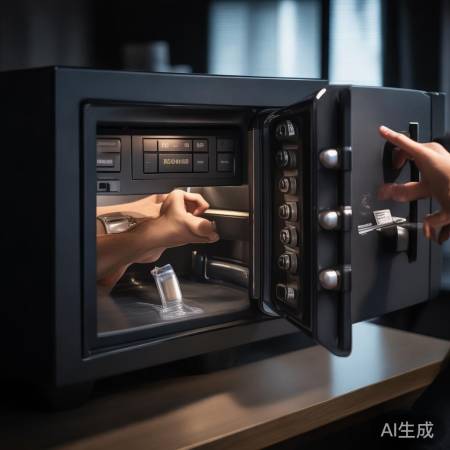 保险柜使用后务必上锁，定期更换