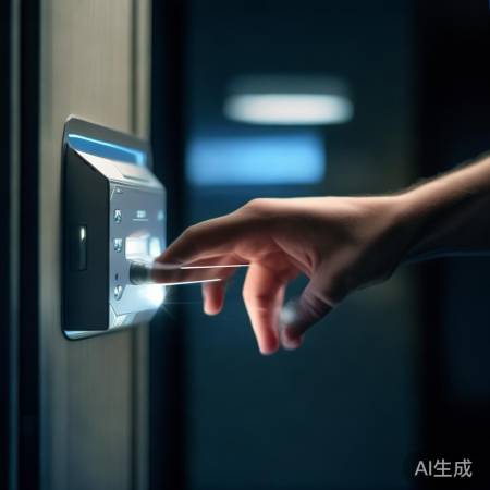 指纹锁操作,耐心录入成功!