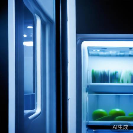 冰箱人性化设计,防滑LED照明