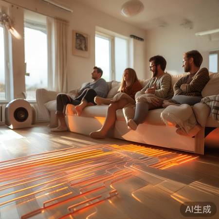 空气能地暖,温暖不干燥