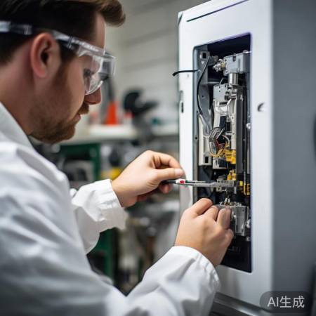 拆卸壁挂炉传感器，螺丝刀拔接口