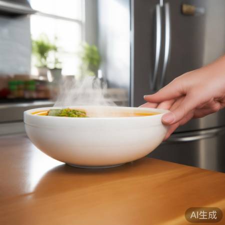 勿将热食直接入冰箱，损冰箱。