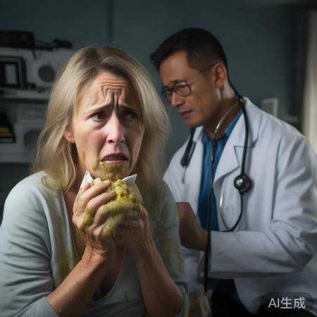 肺炎症状:呼吸困难、发热、脓痰