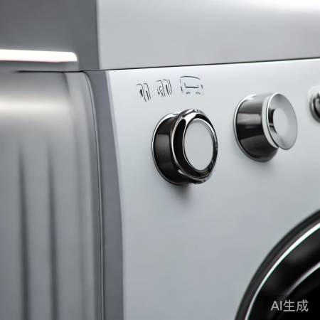 洗衣机旋钮调水位，操作简单原理