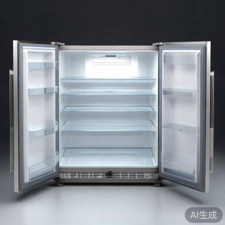 斜角冰箱,空间利用高