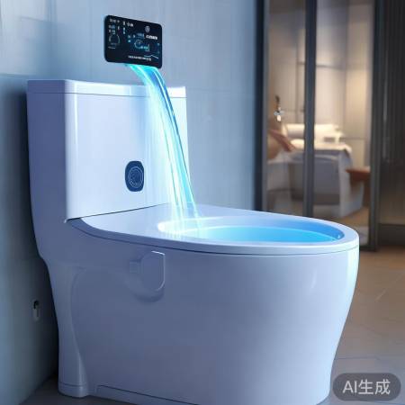 智能马桶自动调节冲水