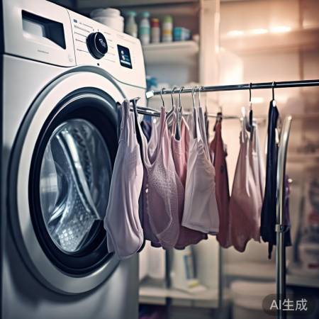 “内衣单独洗,专用剂护材质”