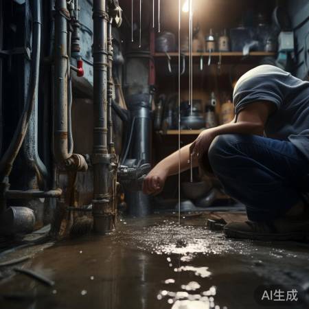管道老化需检查,及时更换新水管