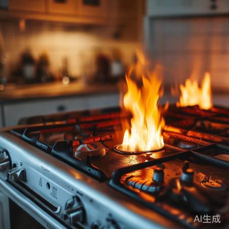 燃气灶火烧后安全使用疑问