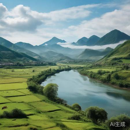 丹东朝鲜美景如画