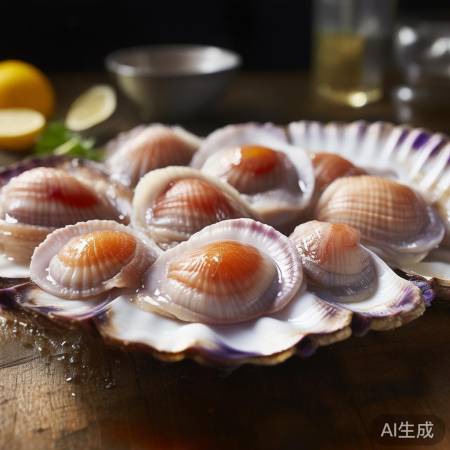 扇贝保存小技巧:开壳呼吸,柠檬