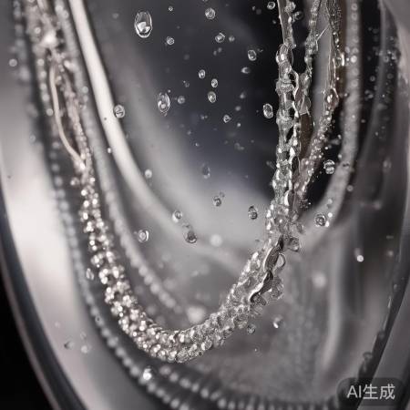 洗衣机清洗项链,焕然一新