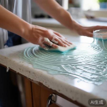 清洁过滤网,顺纹擦拭