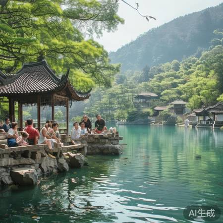 河南景区变仙境