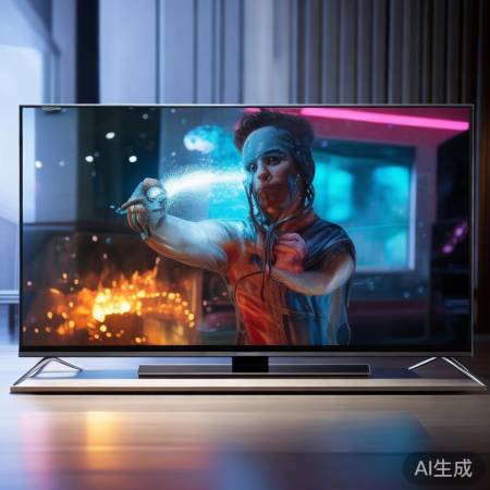 4K HDR电视,画质清晰,游
