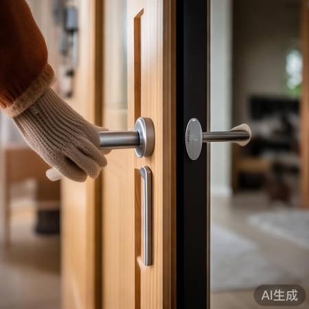 安装指纹锁,检查安全
