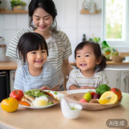 关注孩子饮食与运动