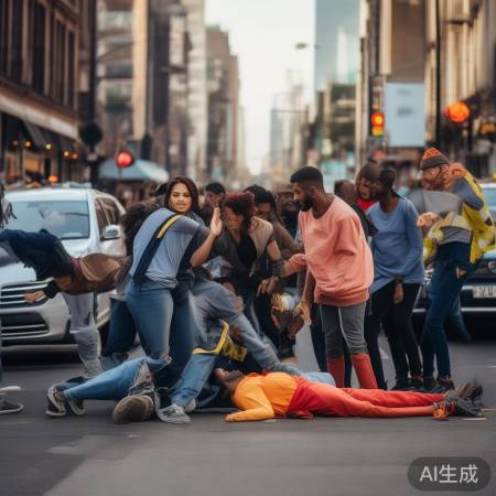 救援感人,邻里互助