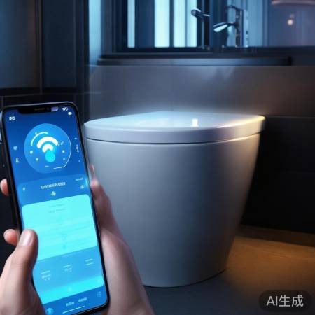智能马桶盖,手机远程控制
