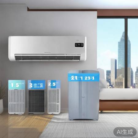 中央空调匹数决定制冷量