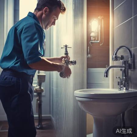 “调整水压防噪音,专业检查减压