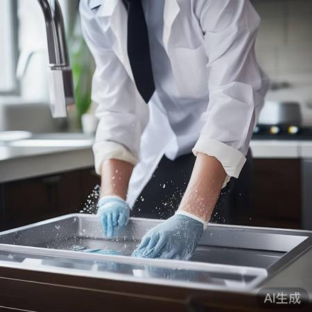 消毒柜清洁,勿水入电路板。