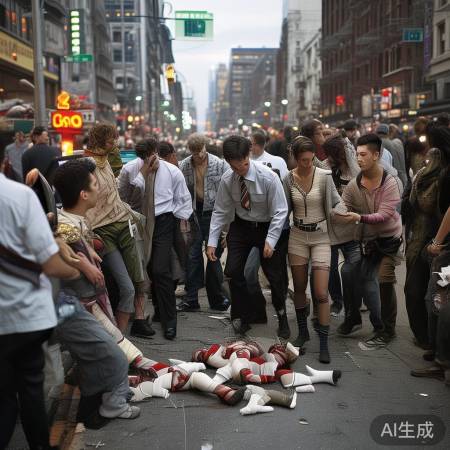 城管醉驾撞路人