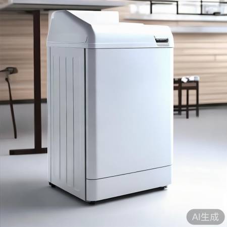 华生E2洗衣机,简约白色,现代
