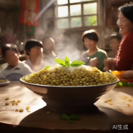 绿豆糯米甜品,夏日清凉小天使