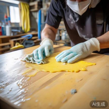 香蕉水擦除油漆,一擦即净