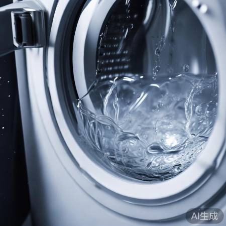 洗衣机放水易,勤清保健康