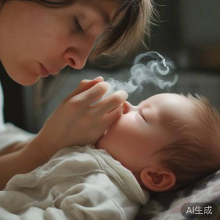 吹气法助宝宝清异物