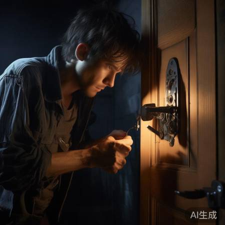 手动尝试开锁
