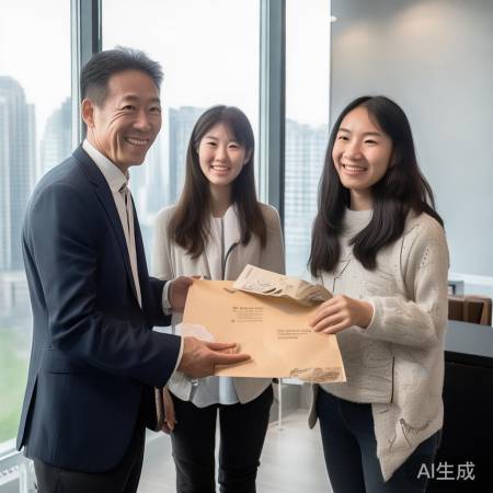 男子赠25万给子女